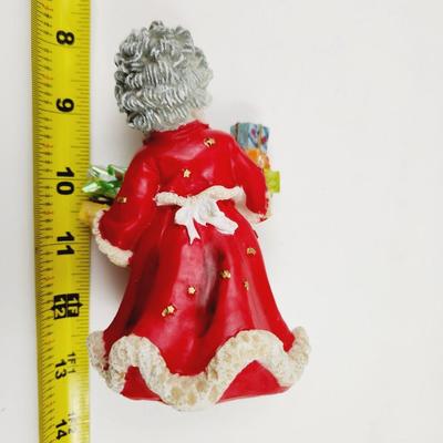 CUTE MRS SANTA SMALL FIGURINE