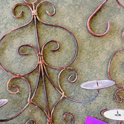 Wire Candle Holders