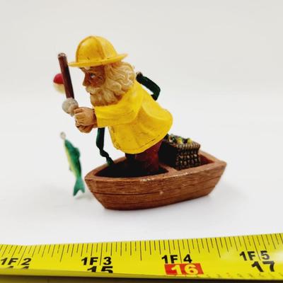 CHRISTMAS FISHERMAN ORNAMENT BUNDLE