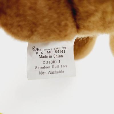 HALLMARK REINDEER STUFFED TOY