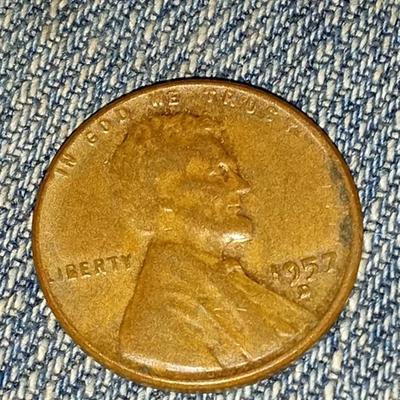 1957 D Filled Die Error