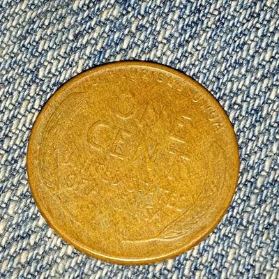 1940 Wheat Cent
