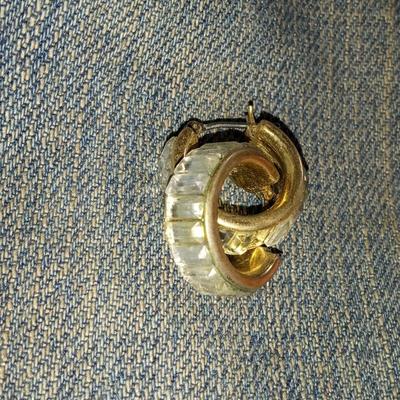 Crystal Hoop Earrings