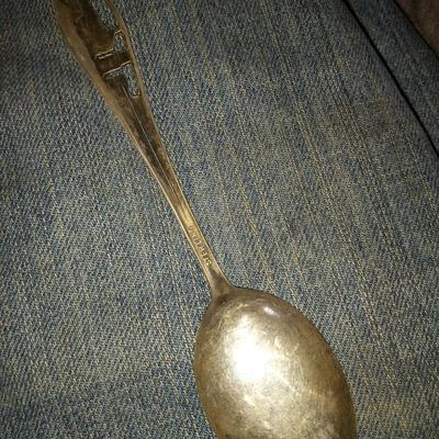 Sterling Silver Juarez Mexico Collectors Spoon