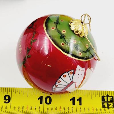 2004 LI BEIN PEACE DOVE GLASS ORNAMENT
