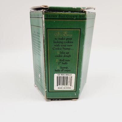 THE COOKIE STAMP "RAG DOLL" WITH BOX