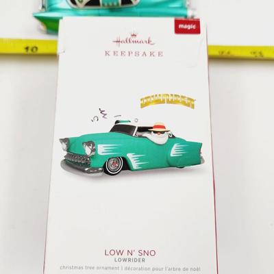 HALLMARK KEEPSAKE MAGIC LO & SNO LOW RIDER ORNAMENT