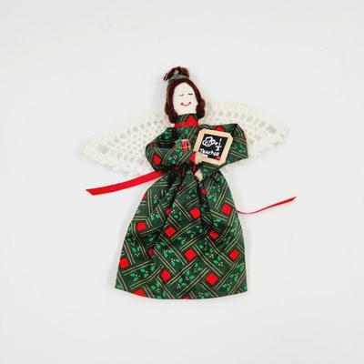 HAND CRAFTED CHRISTMAS TEACHER ANGEL ORNAMENT