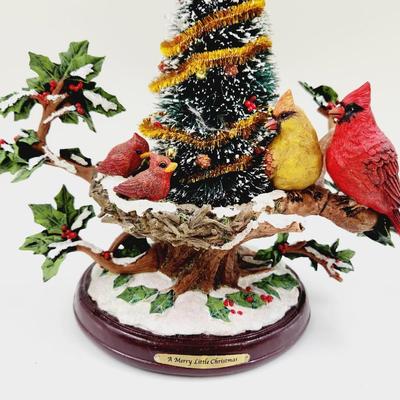 THE BRADFORD EXCHANGE "A MERRY LITTLE CHRISTMAS" TABLE TOP ILLUMINATED TREE