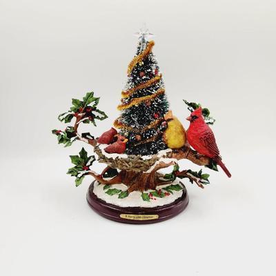 THE BRADFORD EXCHANGE "A MERRY LITTLE CHRISTMAS" TABLE TOP ILLUMINATED TREE