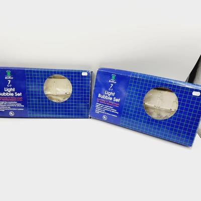 2 - 7 PC BUBBLE LIGHT SETS