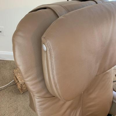 Human Touch Full Body Leather Massaging Chair