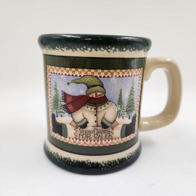 CRAZY MOUNTAIN CHRISTMAS SNOWMAN CUP