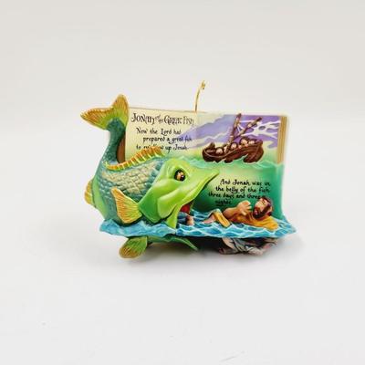 HALLMARK KEEPSAKE 2000 JONAH & THE GREAT FISH ORNAMNENT
