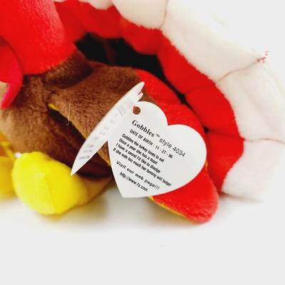 TY BEANIE BABY "GOOBLES" COLLECTABLE