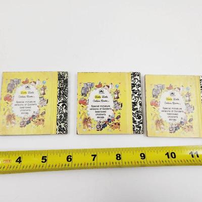 TINY LITTLE GOLDEN BOOKS PRINCESS BOOK BUNDLE 3 PC