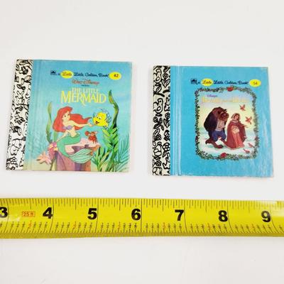 TINY LITTLE GOLDEN BOOKS PRINCESS BOOK BUNDLE 3 PC
