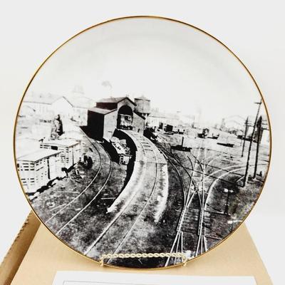 BNSF COLLECTABLE "TOPEKA SHOPS" PLATE