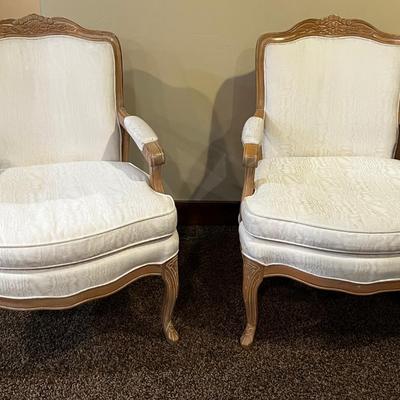 Pair of Bernhardt Armed Chairs  