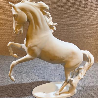 Keiser White Porcelain Bisque Horse, Beautiful!