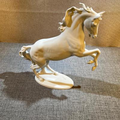 Keiser White Porcelain Bisque Horse, Beautiful!