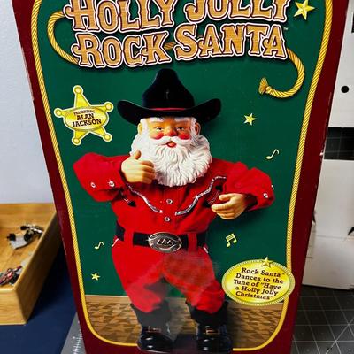 Holly Jolly Rocking Santa 