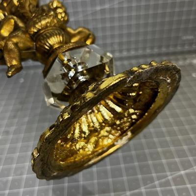 Golden Lovely Cherubs Bowl