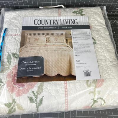 Full Size Country Living Cross Stich Pattern NEW 