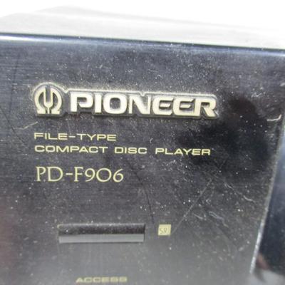 Pioneer File Type Compact Disc Player PD-F906