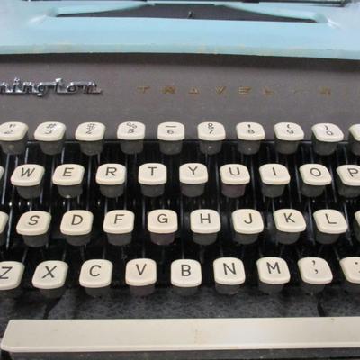 Remington Typewriter With Case