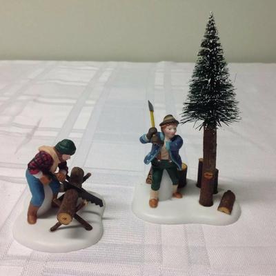 Dept. 56 Heritage Village Collection, Lumberjacks New England Village, Item# 56.56590