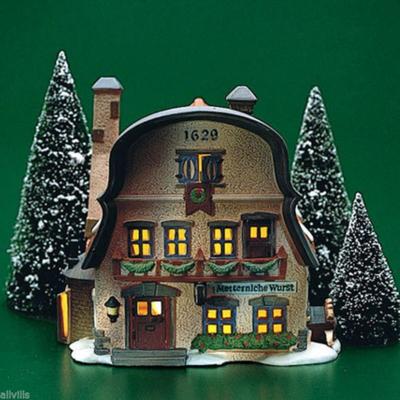 Dept 56. Alpine Village Series "Metterniche Wurst - Sausage Shop" # 56190
