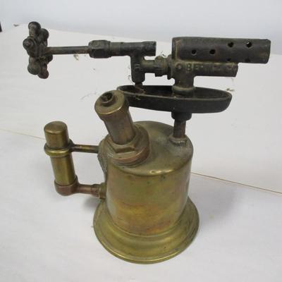 Antique Otto Bernz Brass Blow Torch