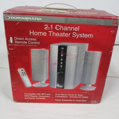 Durabrand 2.1 Channel Home Theater System