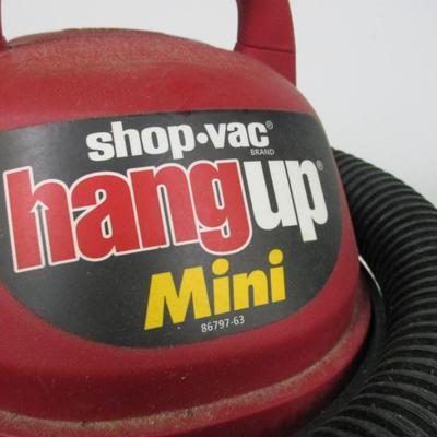 Shop Vac Hang Up Mini