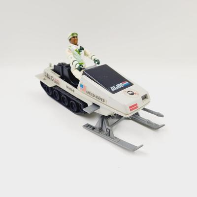 1983 GI JOE SKIMOBILE & ICEBERG ACTION FIGURE