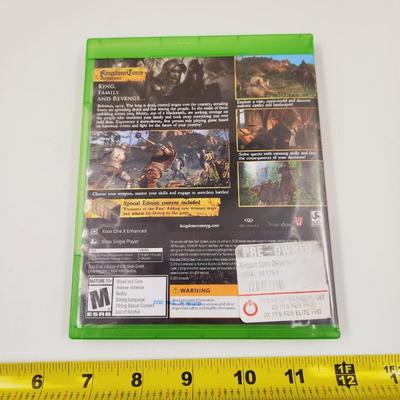 XBOX 1 KINGDOM COME DELIVERANCE GAME