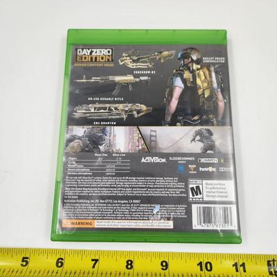 XBOX ONE CALL OF DUTY ADVANCED WARFARE  DAY ZERO EDITION GAME