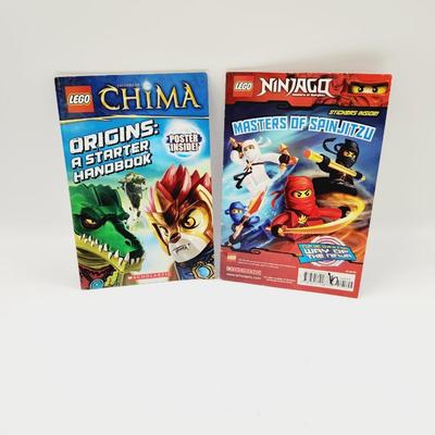 LEGO CHIMA & NINJAGO BOOKS - SEE DESCRIPTION