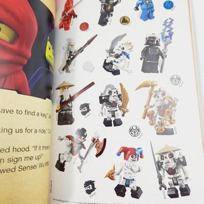 LEGO CHIMA & NINJAGO BOOKS - SEE DESCRIPTION