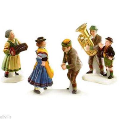 Dept 56- Polka Fest (Set of 3)- Alpine Village Series: RETIRED