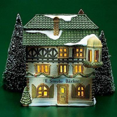 Dept. 56 The Heritage Collection, Alpine Village Series "E Staubr Backer" Lighted Building; Item #6540-4