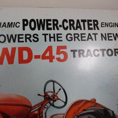 Dynamic Power Crater Engine Sign