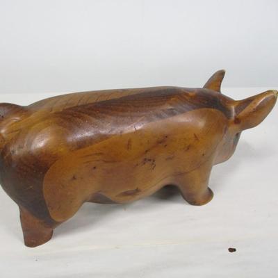 Wood Pig