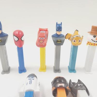 9 PC PEZ CHARACTER BUNDLE