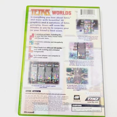 ORIGINAL XBOX TETRIS WORLDS GAME