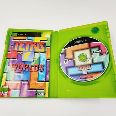 ORIGINAL XBOX TETRIS WORLDS GAME