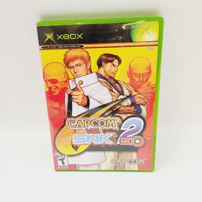 ORIGINAL XBOX CAPCOM VS SNK 2 EO GAME