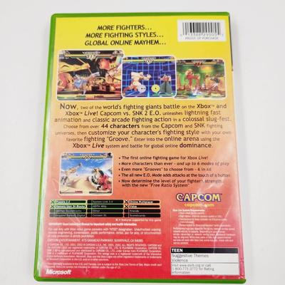 ORIGINAL XBOX CAPCOM VS SNK 2 EO GAME