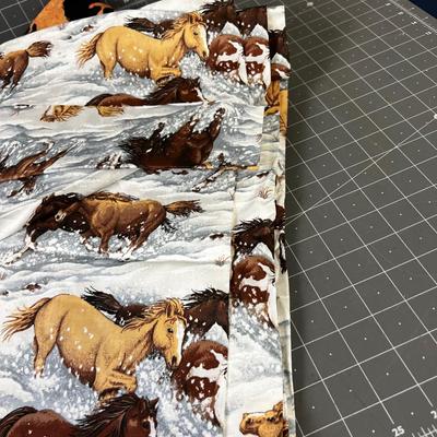 Horsey Fabric!  3 kinds